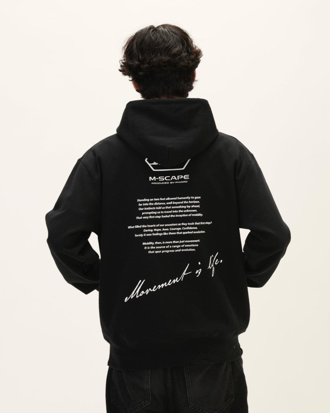 M-SCAPE LOGO MARK HOODIE